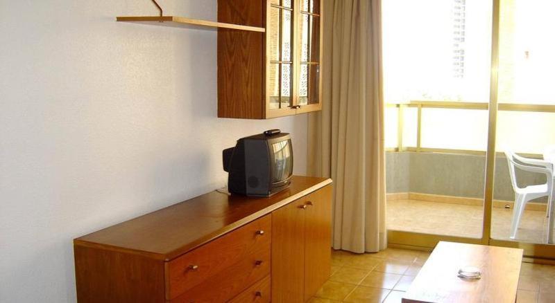 Apartamentos Torre Gerona Benidorm Rum bild